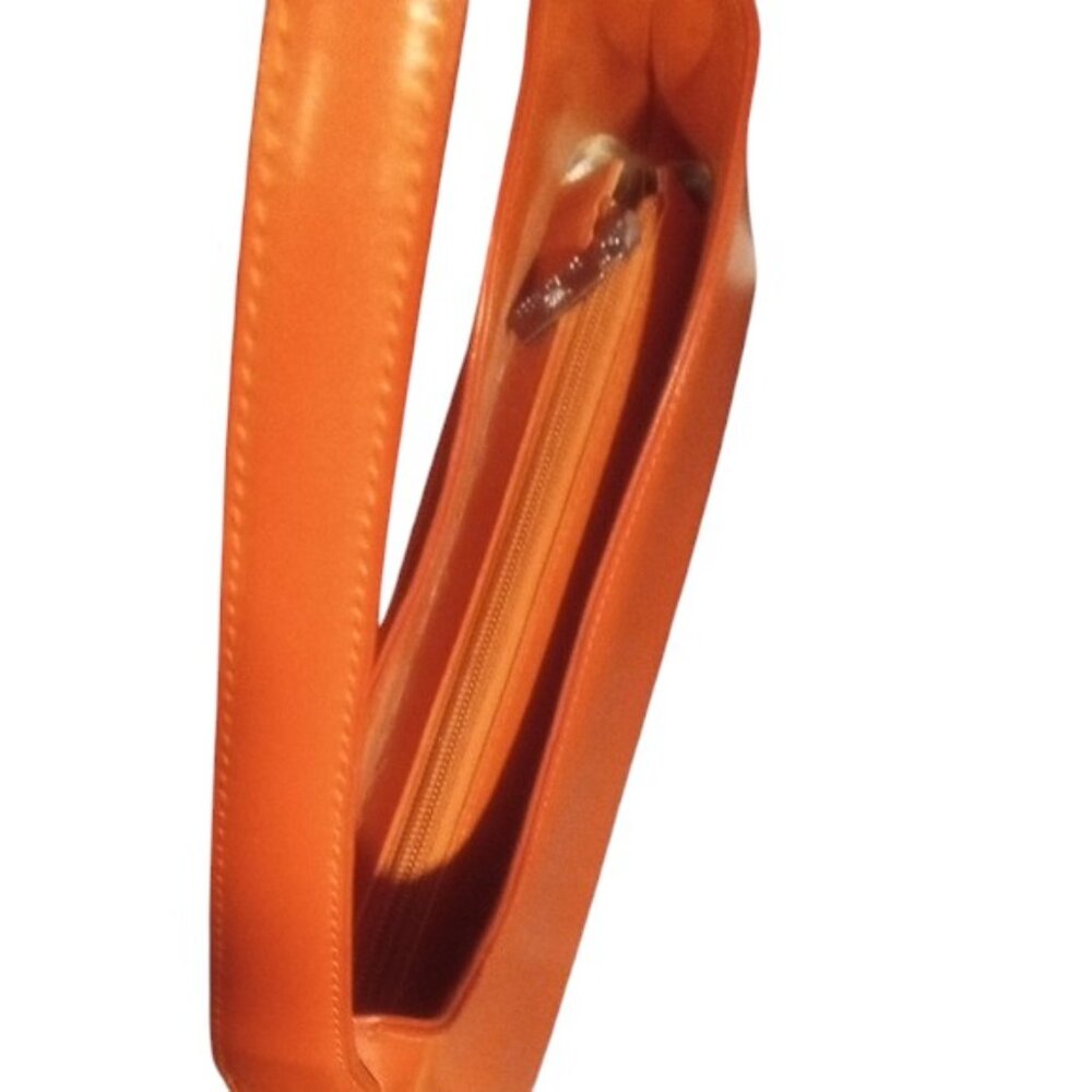 Daniela Moda Italian Leather orange shoulder bag | GUC - Picture 11 of 12